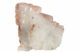 Pagoda Style Calcite Crystals on Calcite - Fluorescent! #215937-1